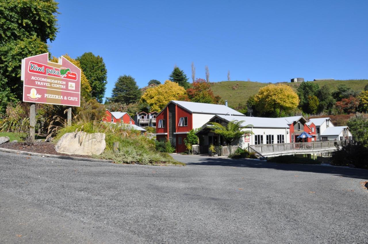 Waitomo Village Chalets Home Of Kiwipaka Waitomo Caves Kültér fotó